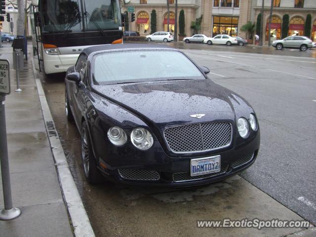 Bentley Continental spotted in Beverly Hills, California