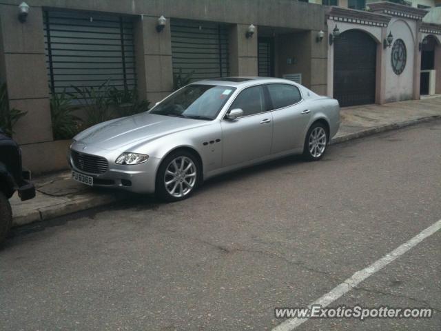 Maserati Quattroporte spotted in Hong Kong, China