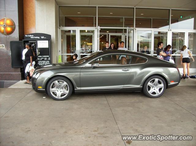 Bentley Continental spotted in Houston, Texas