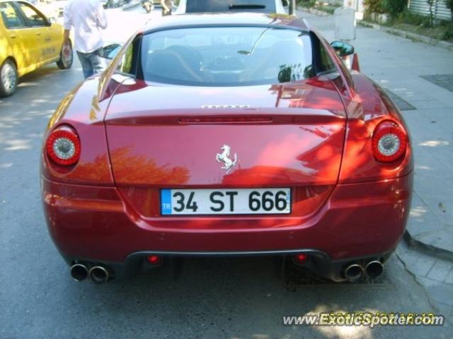 Ferrari 599GTB spotted in Istanbul, Turkey