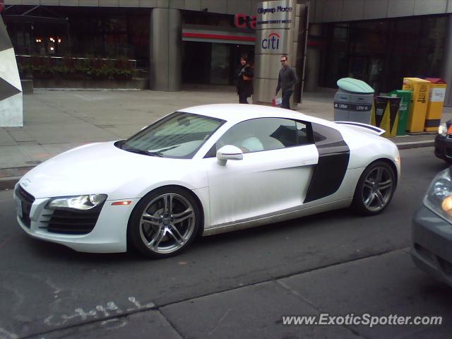 Audi R8 spotted in Toronto, Canada