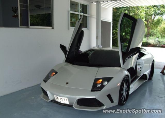 Lamborghini Murcielago spotted in Bangplee, Thailand