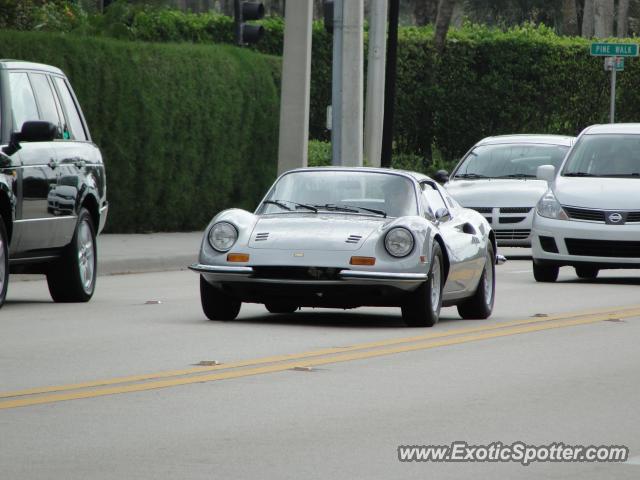 Ferrari 246 Dino spotted in Palm beach, Florida