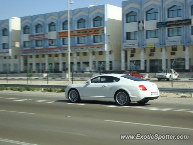 Bentley Continental spotted in ABU DHABI, United Arab Emirates