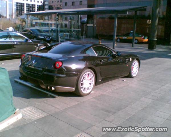 Ferrari 599GTB spotted in Beijing, China