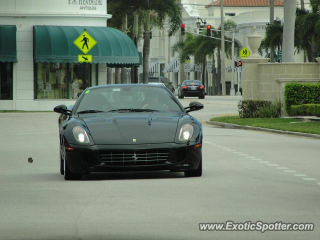 Ferrari 599GTB spotted in Palm beach, Florida