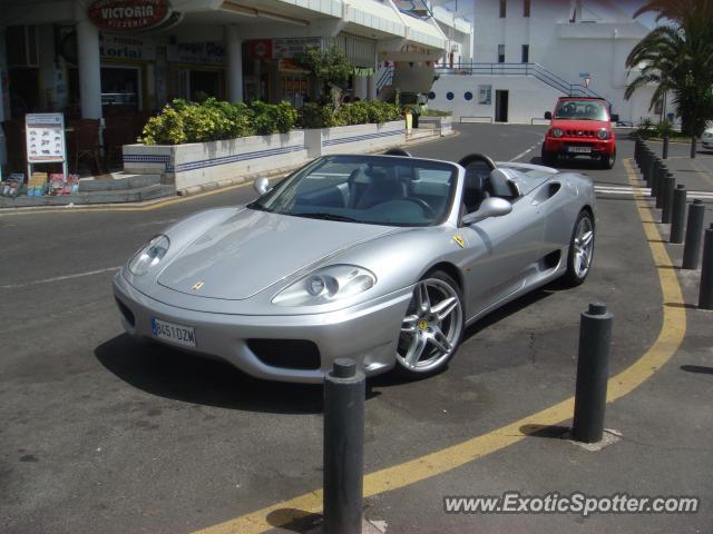 Ferrari 360 Modena spotted in Tenerife, Spain