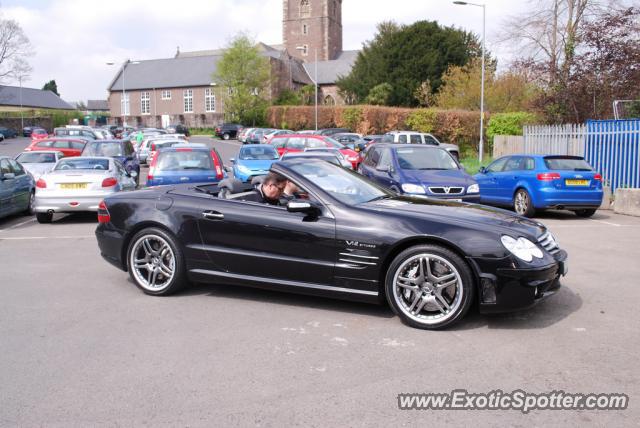 Mercedes SL 65 AMG spotted in Abergavenny, United Kingdom