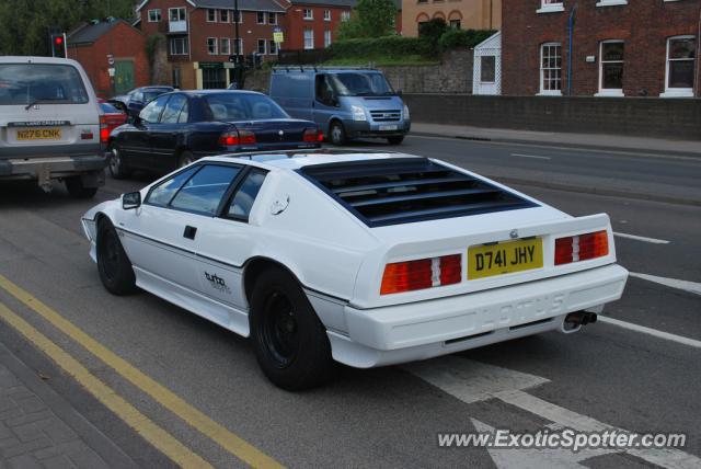 Lotus Esprit spotted in Hereford, United Kingdom