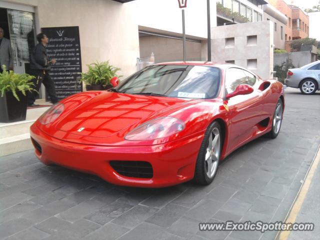 Ferrari 360 Modena spotted in D.F, Mexico