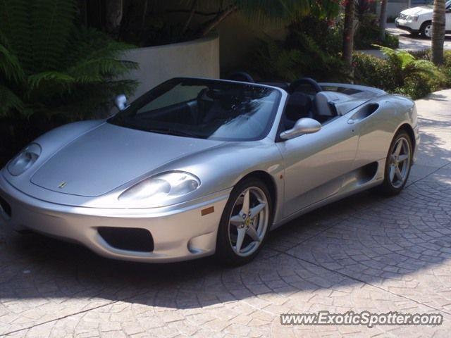 Ferrari 360 Modena spotted in Cypress, Florida