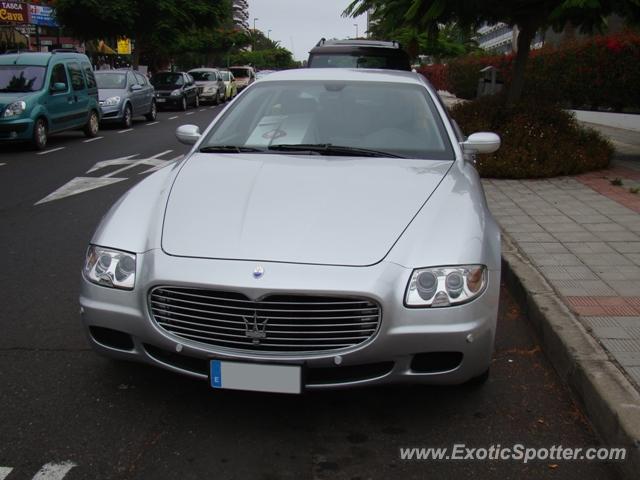 Maserati Quattroporte spotted in Tenerife, Spain