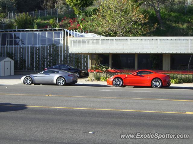 Aston Martin Vantage spotted in Malibu, California