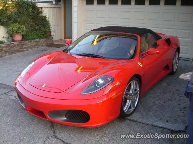 Ferrari F430 spotted in Malibu, California