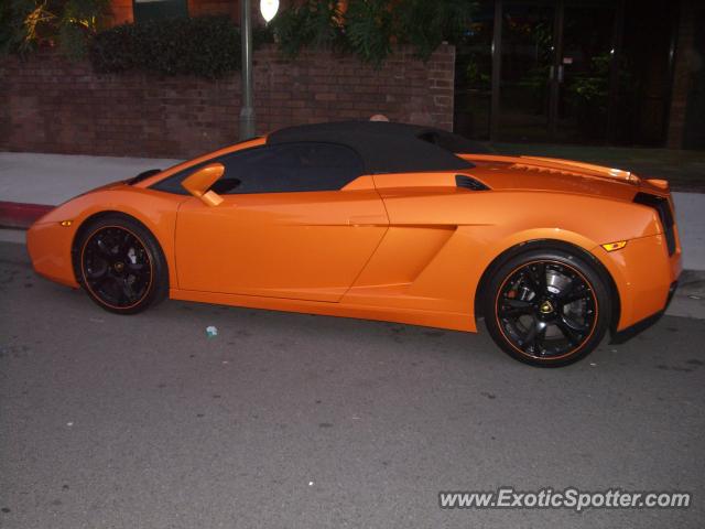 Lamborghini Gallardo spotted in Beverly Hills, California