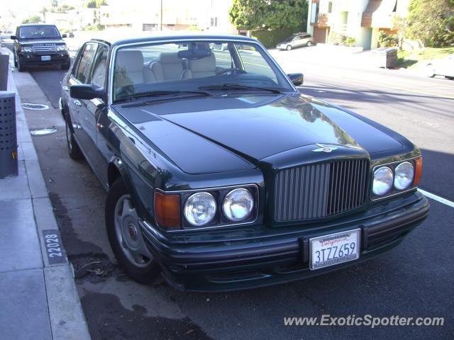 Bentley Arnage spotted in Malibu, California