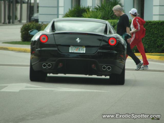 Ferrari 599GTB spotted in Palm beach, Florida