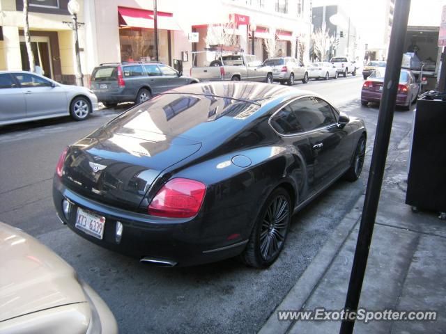 Bentley Continental spotted in Chicago, Illinois