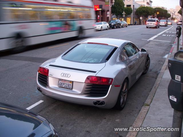 Audi R8 spotted in San Francisco, California