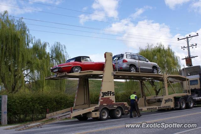 Jaguar E-Type spotted in Arrowtown, New Zealand