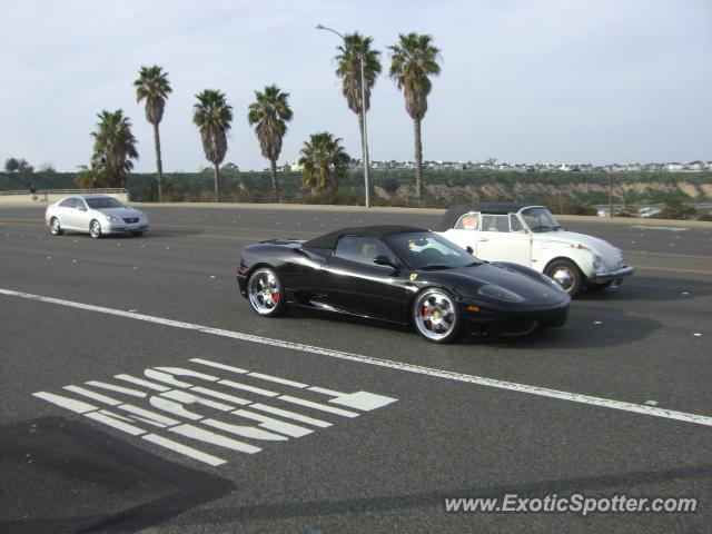 Ferrari 360 Modena spotted in Newport Beach, California