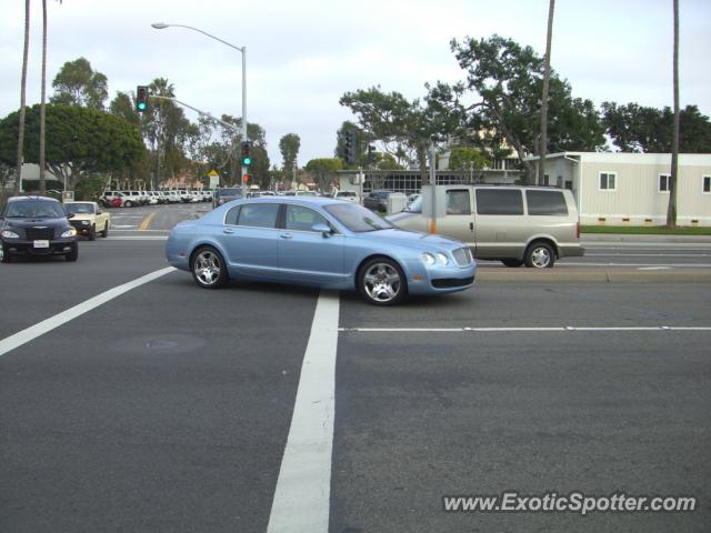 Bentley Continental spotted in Newport Beach, California