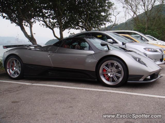 Pagani Zonda spotted in Hong Kong, China