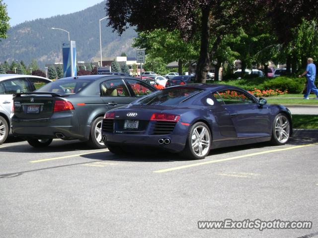 Audi R8 spotted in Coeur d'Alene, Idaho