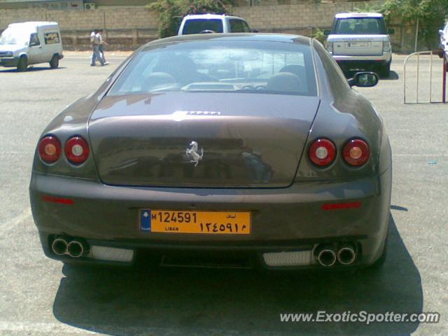 Ferrari 612 spotted in Beirut, Lebanon