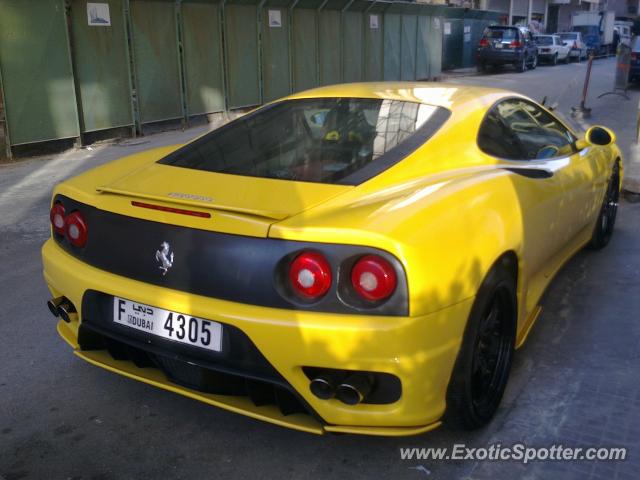 Ferrari 360 Modena spotted in Beirut, Lebanon