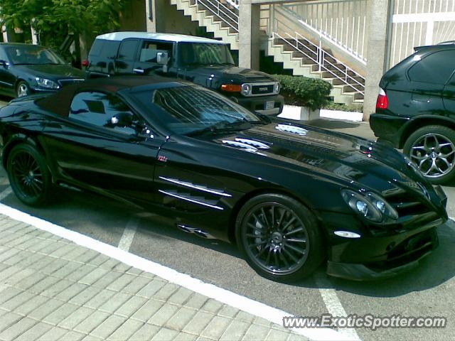 Mercedes SLR spotted in Beirut, Lebanon