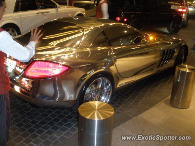 Mercedes SLR spotted in Dubai, United Arab Emirates