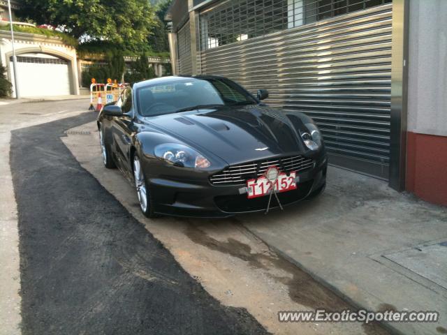 Aston Martin DBS spotted in Hong Kong, China