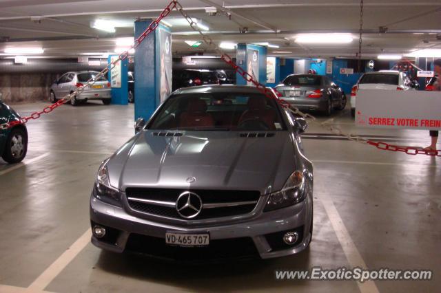 Mercedes SL 65 AMG spotted in Geneva, Switzerland