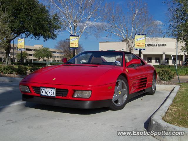 Ferrari 348 spotted in Houston, Texas