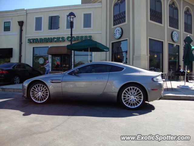 Aston Martin Vantage spotted in Houston, Texas