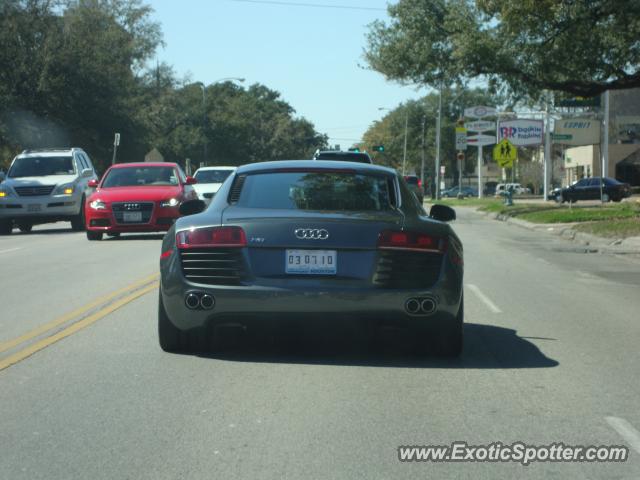 Audi R8 spotted in Houston, Texas