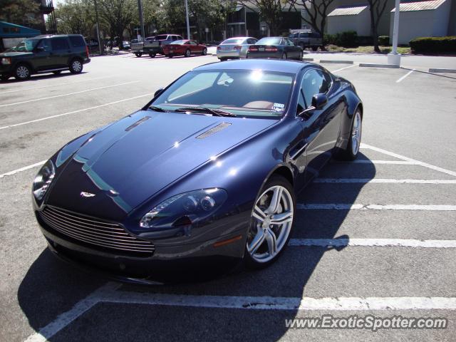 Aston Martin Vantage spotted in Houston, Texas