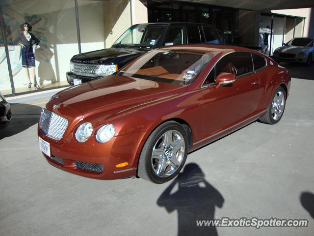 Bentley Continental spotted in Houston, Texas