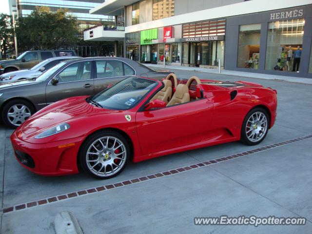 Ferrari F430 spotted in Houston, Texas