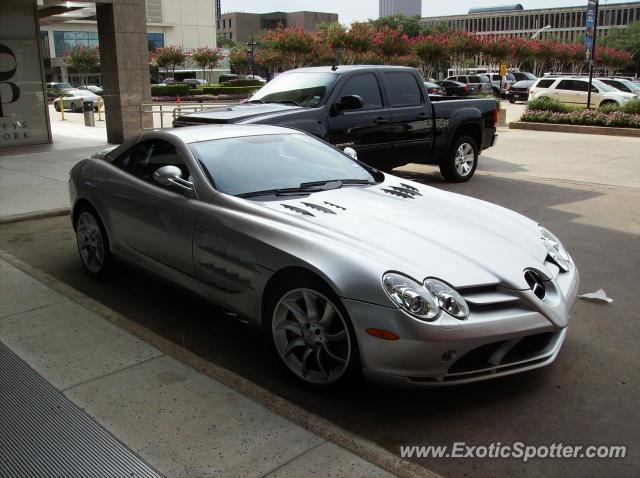 Mercedes SLR spotted in Houston, Texas