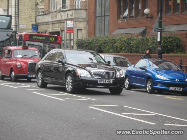 Mercedes Maybach spotted in London, United Kingdom