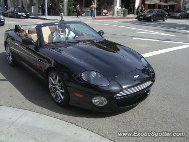 Aston Martin DB7 spotted in Beverly Hills, California