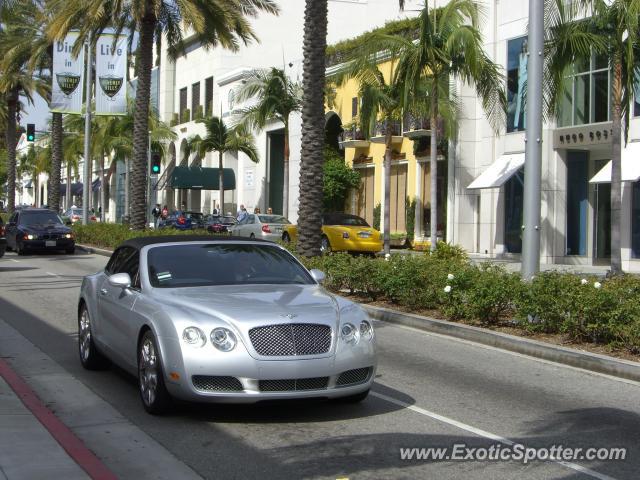 Bentley Continental spotted in Beverly Hills, California