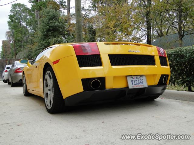 Lamborghini Gallardo spotted in Cypress, Texas