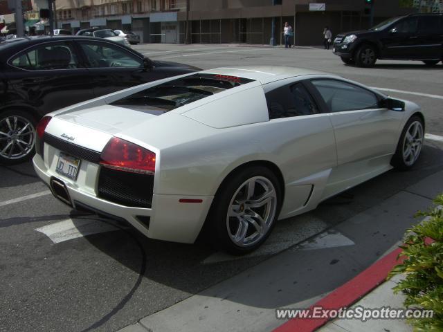 Lamborghini Murcielago spotted in Beverly Hills, California