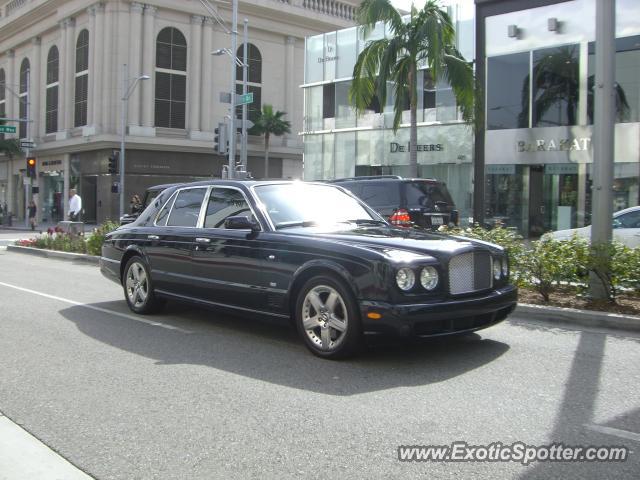 Bentley Arnage spotted in Beverly Hills, California