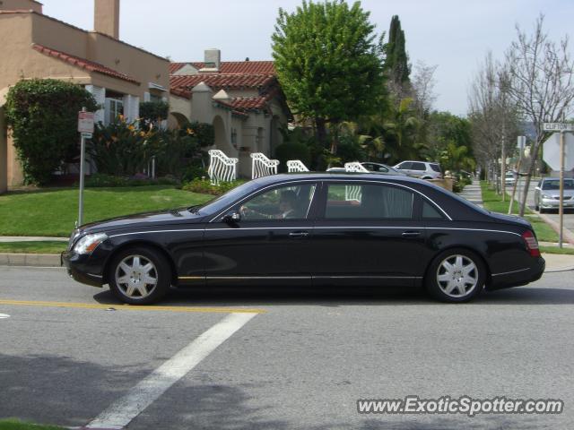 Mercedes Maybach spotted in Beverly Hills, California