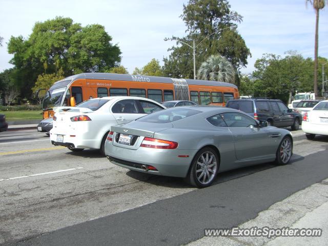 Aston Martin DB9 spotted in Beverly Hills, California