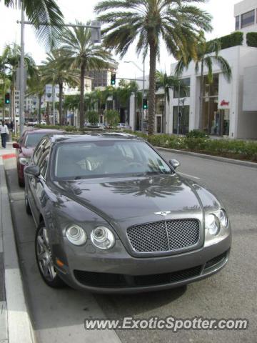 Bentley Continental spotted in Beverly Hills, California